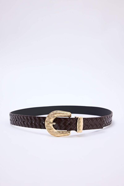 Trendyol Collection Faux Leather Dark Brown Belt