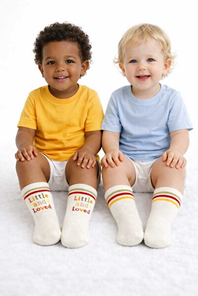 BEBEĞİME ÇORAP 4 Patterned Baby Socks
