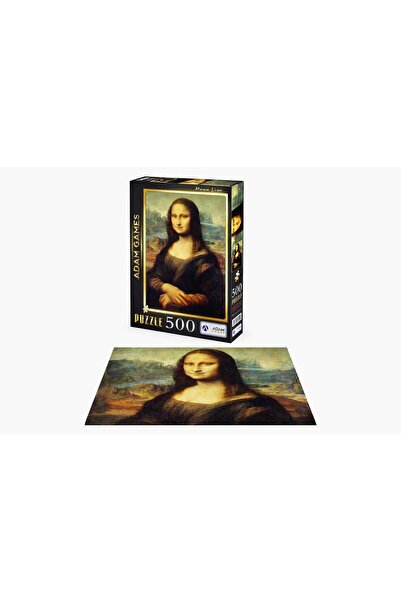 Adam Games Puzzle Mona Lisa 500 Piece Jigsaw Puzzle