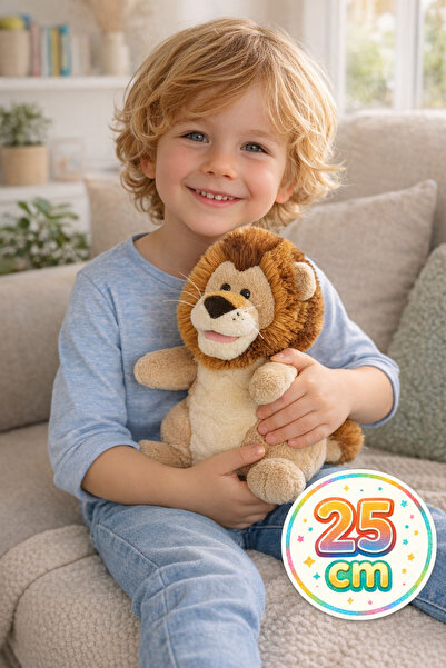 TOYFEST Trudi Peluş Kukla Aslan 25 cm