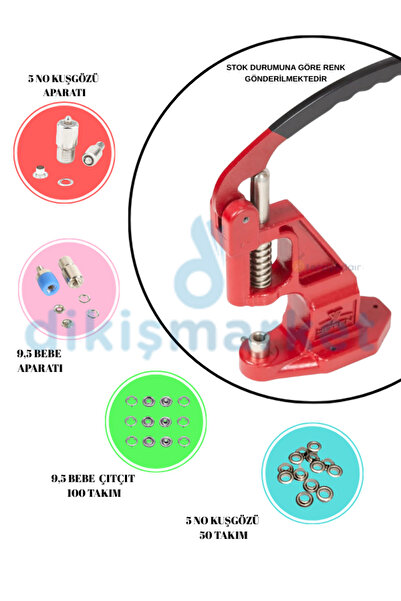 dm dikişmarket Tulumba El Presi ( Çıt Çıt, Kuşgözü) seti