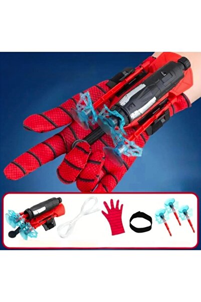 FEYSSHOP Örümcek Adam Tarzı Dart Atan Eldiven Seti.