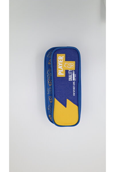 OEM Penar pentru băieți, Player, 2 compartimente, model 7255 albastru