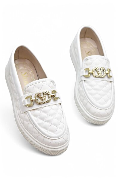 ISPARTALILAR 399 حذاء نسائي كاجوال بنعل مريح حذاء Laofer نسائي بنمط Argyle