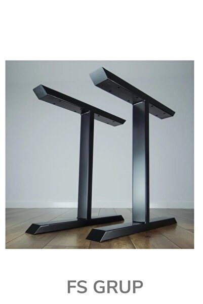 FSHOME FS GRUP | Metal Masa Ayağı / Sehpa Ayağı – Endüstriyel Tasarım, Siyah ...