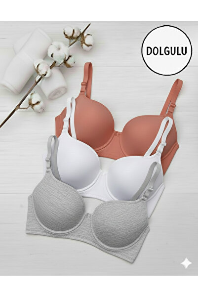 WINNERAIN Σουτιέν με ενίσχυση και επένδυση 3 στρώσεων - Άνετο για καθημερινή ...