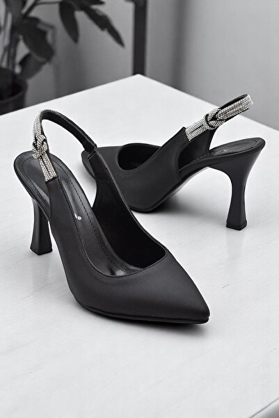 ISPARTALILAR 6509 Pantofi de damă cu toc înalt de 9 cm Rochie de seară stilet...