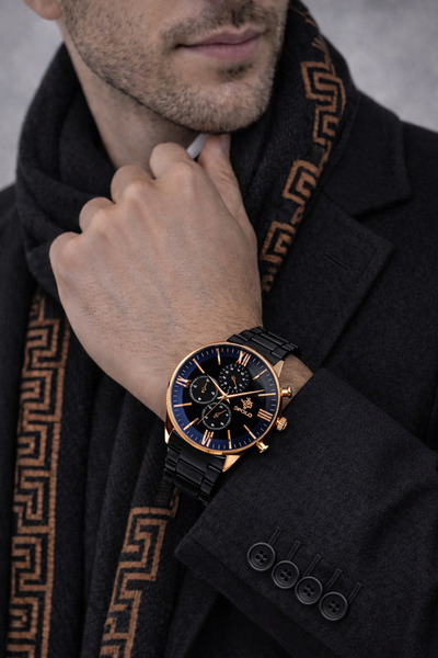 S.POLO Marka Su Geçirmez Erkek Kol Saati+bileklik