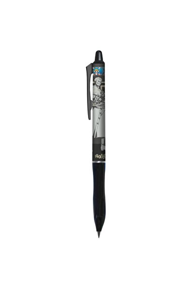 Pilot Rolă Frixion Plus 0.7 mm dintr-o singură bucată neagră