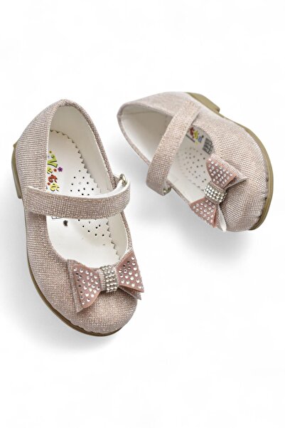 ISPARTALILAR 5951 أحذية راقصة الباليه للفتيات بإبزيم مريح وفساتين السهرة وحفل...