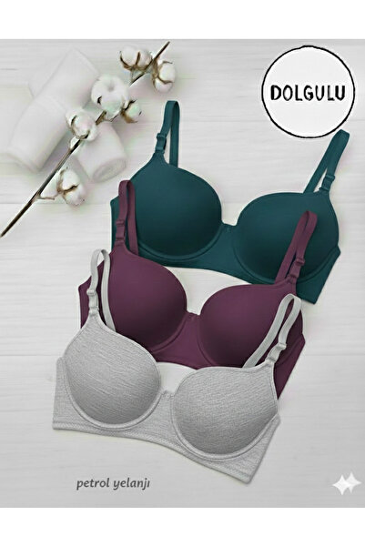 WINNERAIN حمالة صدر مبطنة بثلاث طبقات - مريحة للاستخدام اليومي - تصميم أنيق و...