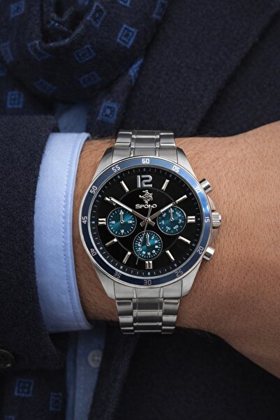 S.POLO Marka Spor Şık Erkek Kol Saati Bileklik Hediye