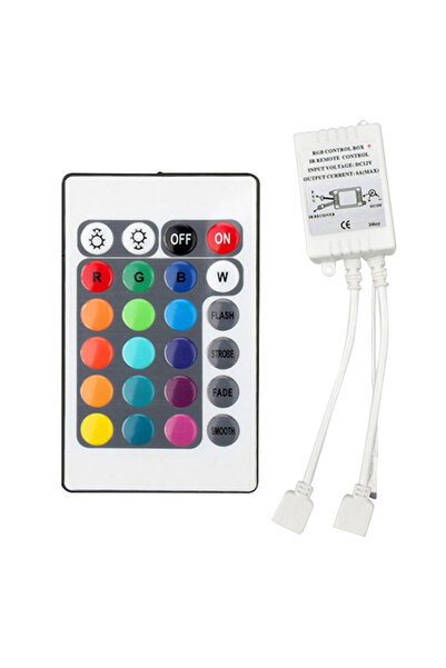 K2 KLD106 RF Uzaktan Kumandalı LED Dimmer Kontrol Ünitesi (12V-24V, 6A)