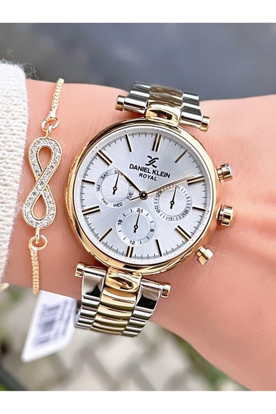 Daniel Klein Yeni Sezon Çelik Kordon Su Geçirmez 2 Yıl Garantili 35mm Kadın K...