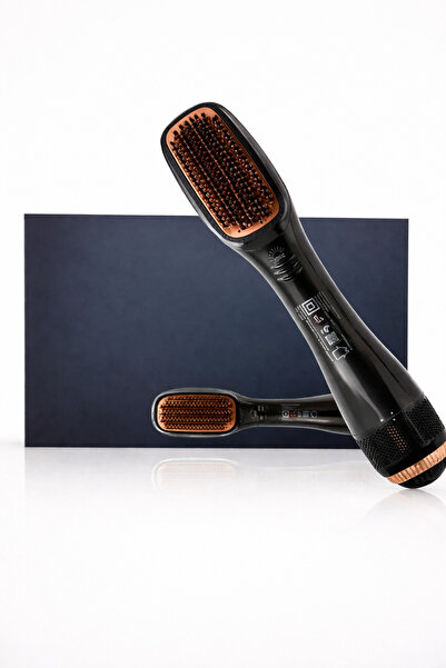 Generic 2 in 1 Hair Dryer & Styler Brush 1200W Ionic Hot Air Straightening Comb