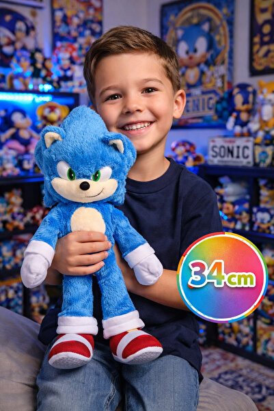 TOYFEST Sonic 3 Sonic Peluş 34 cm
