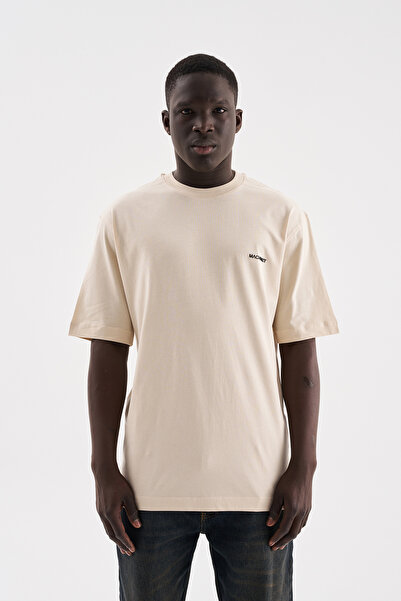 Machinist Men's Basic Relaxed Thin Cotton Butter T-Shirt