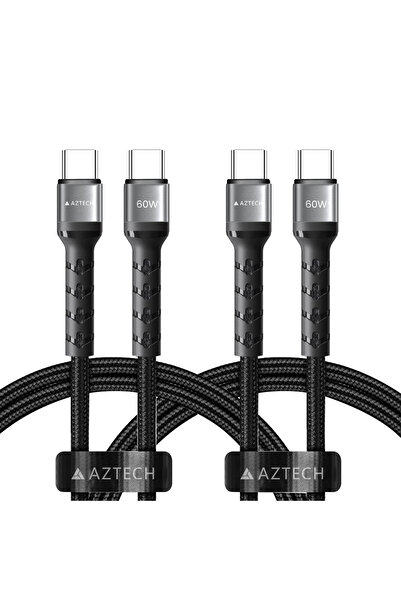 Aztech كابل شحن أصلي بطول 2 متر وقوة 240 واط بتقنية الشحن السريع PD 3.1، كابل...