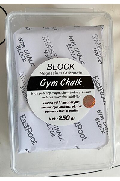Globalpromarket Magnezyum Dağ Tırmanma (4-6 adet) Blok Gym Chalk 250 gram (HALTER, CROSSFİT) Fitnes Jimnastik