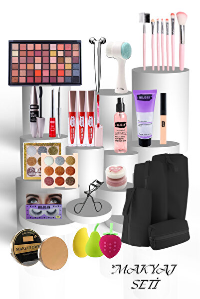 Makeuptime Ekonomik 30 Parça Makyaj Seti Beyaz Ten