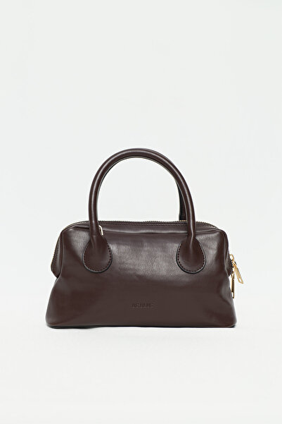 BE BLUE Brown Wawe Bag