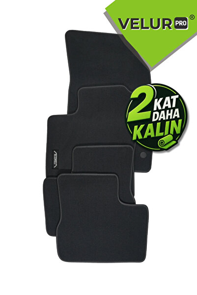 VelurPRO Fiat Egea Cross Araca Özel Halı Oto Paspas Halı Paspas Velur Paspas