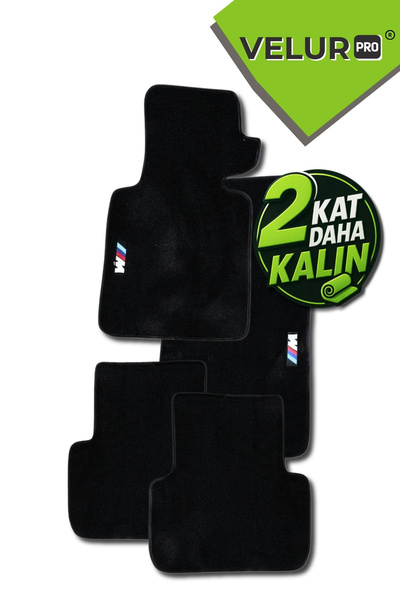 VelurPRO Bmw 3 Serisi E46 Coupe 1997-2006 Araca Özel Halı Paspas Araba Halısı...