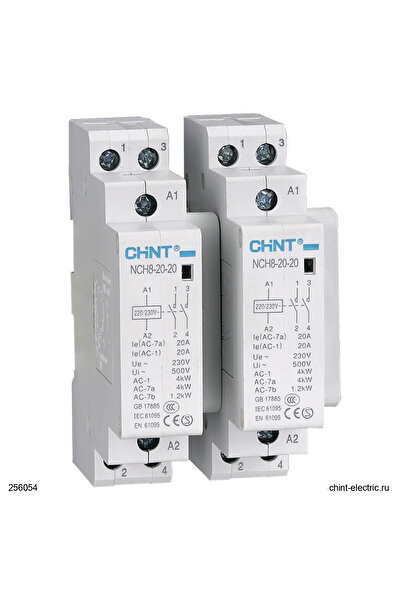 chint NCH8 2 KUTUP 20A BİNA İÇİ KONTAKTÖR 2NA