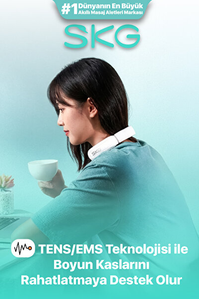SKG 4356E Özel Isı Terapisi-Termoterapi TENS EMS Frekans Destekli Boyun Masaj...
