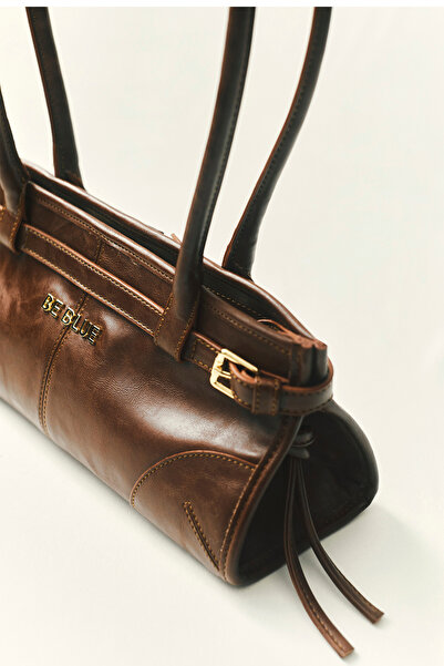 BE BLUE GEANTĂ TABA VINTAGE CU CUREA