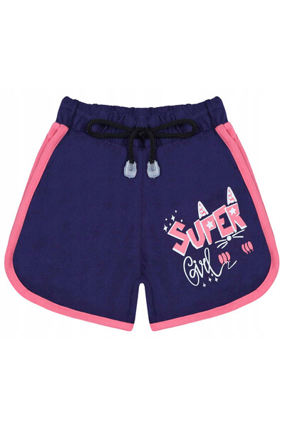 Mod Kids Shorts for Girls, Modkids, 116 CM, Pink, Cotton, Elastic Waist