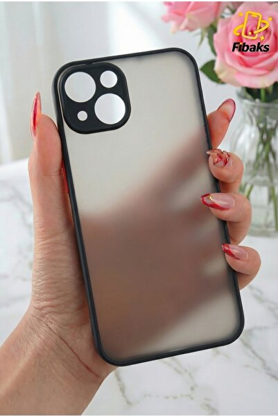 Fibaks حافظة متوافقة مع هاتف Apple Iphone 15، غير لامعة، مقاومة لبصمات الأصاب...