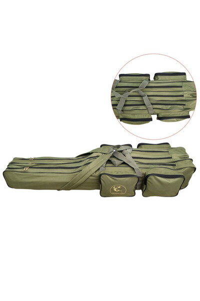 Baracuda Geantă pentru undiță cu 3 compartimente B32 - 130 cm