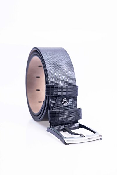 Tudors Men's 4.5 Cm Sports Black Belt