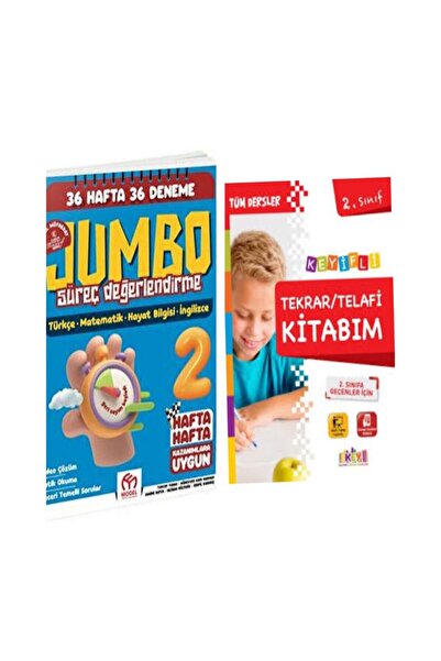 MODEL EĞİTİM YAYINCILIK 2. Sınıf Jumbo Tüm Dersler Deneme + Keyifli Tekrar Te...