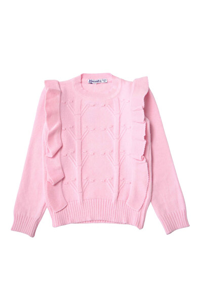 MODJEANS Knitted Sweater with Ruffles for Girls