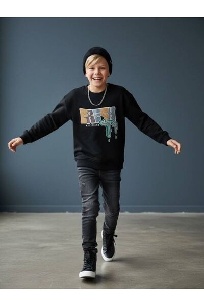 Jack Lions Мъжка детска блуза с 3 нишки и свеж текстур - тънък шардон