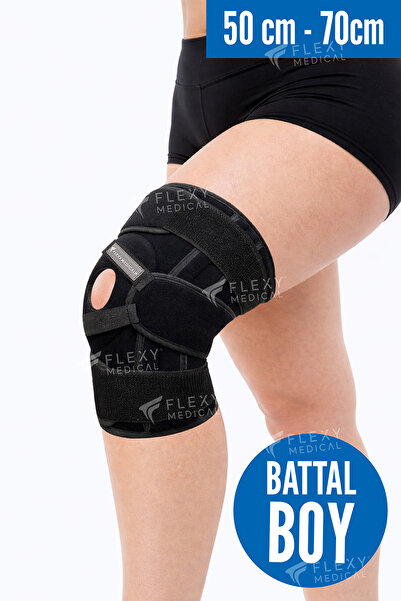 Flexy Medical Battal Boy Patella ve Ligament Destekli Dizlik Menüsküs. Çapraz...