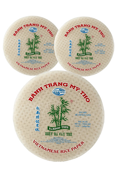 Tufoco Pirinç Yufkası | Rice Paper – 340 g | Glutensiz | Vegan