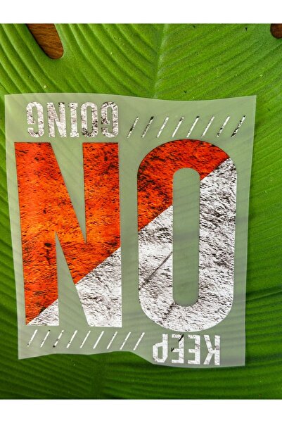 Gönülden Tasarım Imprimare prin transfer cu șase litere, care se lipesc cu fi...