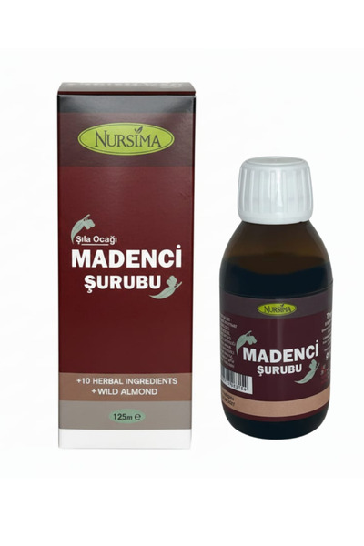 Nursima Şifa Ocağı Madenci Şurubu –Doğal Bitkisel Karışım 125 ml
