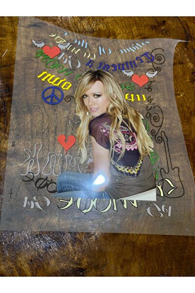 Gönülden Tasarım Ütü İle Yapışan Barbi Kız Transfer Baskı Arma