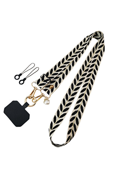 Choice black Universal Adjustable Phone Lanyard for Women Crossbody Single Sh...