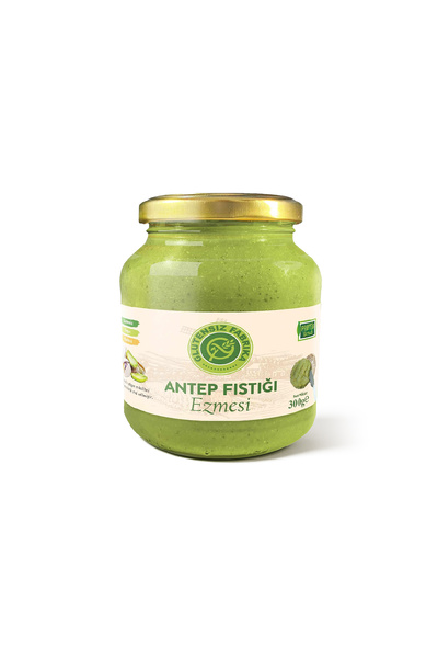 GLUTENSİZ FABRİKA Glütensiz %80 Antep Fıstığı Ezmesi 300 G