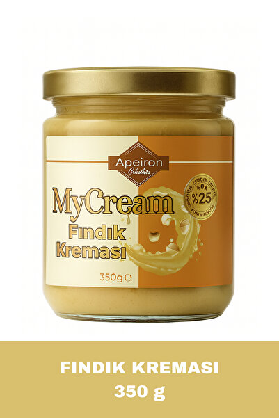 APEIRON MyCream Fındık Kreması 350 g – Katkısız, Doğal, Yoğun Fındık Lezzeti ...