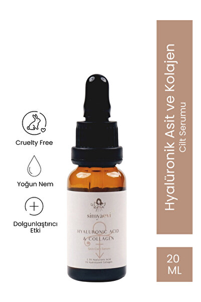 Simya Evi Hyaluronik Asit Ve Kolajenli Cilt Bakım Serumu (20 Ml)