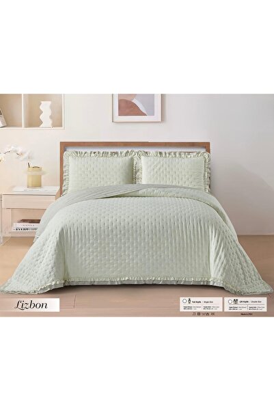 elif homee Golden home lizbon yatak örtüsü çift kişilik