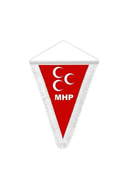 Genel Markalar Milliyetçi Hareket Partisi MHP Üçgen Flama Bayrak