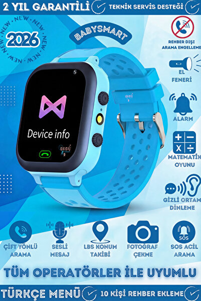 BabySmart Q21 Akıllı Çocuk Takip Saati, Sim Kartlı Arama, Kameralı, S.o.s Ve ...