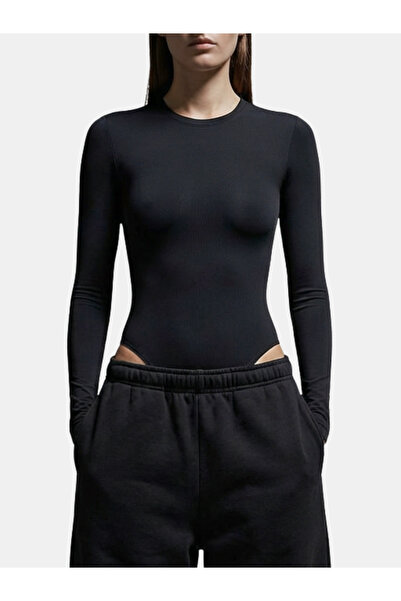 Nelli Studio Uzun Kollu Bodysuit NS011